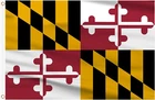 3x5 State of Maryland Premium Quality 100D Woven Poly Nylon 3'x5' Flag Banner