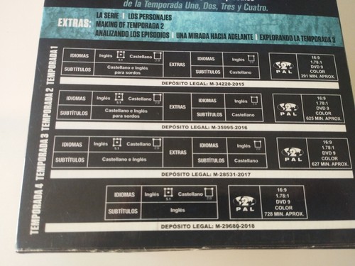Fear The Walking Dead Stagioni 1 A 4 Completa 15 X DVD Spagnolo Inglese Rg 2 3T - Foto 3 di 7