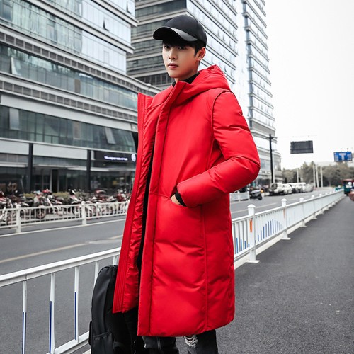 Hooded Parka Down Cotton Jacket Coat 