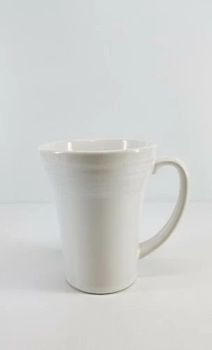 LATTE bistro MUG CUP white FIESTA WARE 18 OZ new
