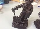 VINTAGE: Early 20th Century Antique Pirate Buccaneers Bookends  — photo 5