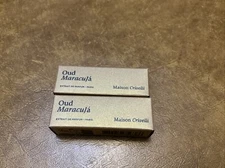 (2) MAISON CRIVELLI OUD MARACUJA EXTRAIT DE PARFUM 1.5 ML/0.05 FL.OZ. Vial  NIB
