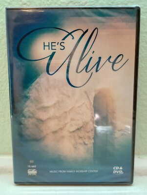He's Alive: Music From Family Worship Center CD DVD Jimmy Swaggart NEW SEALED