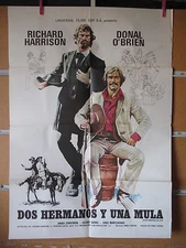 A2350  DOS HERMANOS Y UNA MULA. RICHARD HARRISON, DONAL O'BRIEN