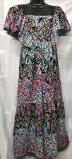 Maeve by Anthropologie off shoulder midi lace floral swing dress  SXP  ob1274834