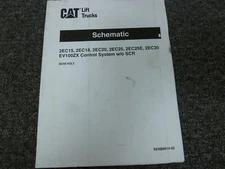 Caterpillar Cat EV100ZX Control System Electrical Schematic Wiring Diagram