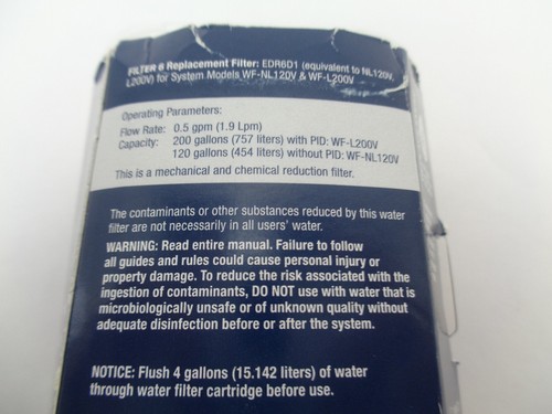 New Everydrop Refrigerator Ice & Water Filter EDR6D1 for Whirlpool Maytag Amana - Picture 6 of 11