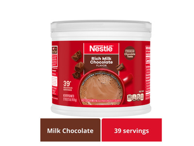 Nestlé Hot Cocoa Rich Milk Chocolate Flavored Powder Drink Mix, 27.7 oz Can