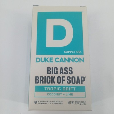 duke cannon Tropic Drift Big Ass Brick of Soap  Coconut + Lime bar soap