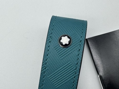 MONTBLANC EXTREME 3.0 FARN BLAU LEDER SCHLÜSSELANHÄNGER/SCHLÜSSELANHÄNGER NEU 100 % ORIGINAL 340 $ - Bild 12 von 12