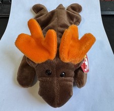 TY Beanie Baby Chocolate The Moose Toy RARE/ ERRORS PVC Pellets 1993