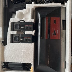 Vintage Sega Master System Power Base Console Complete Brand Sealed New In Box