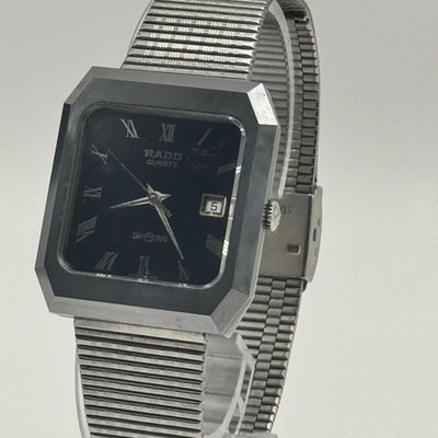 Battery Replaced Working RADO Rado Watch Men Date Quartz