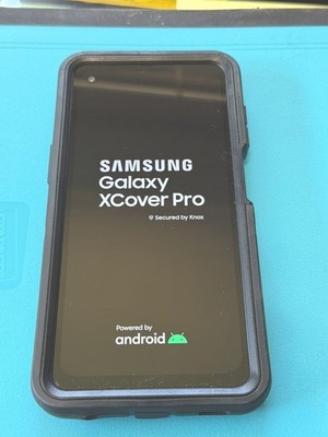 Samsung Galaxy XCover Pro SM-G715U1 DUAL SIM Unlocked Phone 64GB Black Open Box