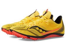 Saucony Men's Endorphin 3 Track and Field Shoe 13 Vizigld/Vizired