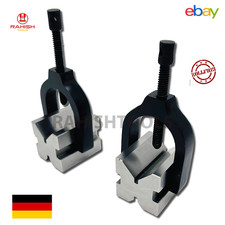 NEU Precision Engineers V-Blöcke Klemmensatz aus Stahl, V-Block, passendes Paar
