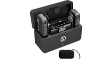 Open Box Hollyland Lark Max Duo Wireless Lavalier Microphone System DSLR