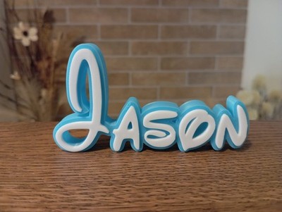 Jason Personalized Disney Name Plate Sign   Custom Door/Wall Bedroom Tag
