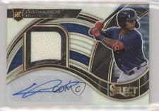 2021 Panini Select Rookie Jersey Holo Prizm /199 Cristian Pache #RJA-CP Auto RC
