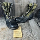 VTG Ro Search Combat Jungle Boots Spike Protective Military Sz 14R Vietnam 1968