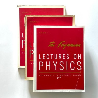 The Feynman Lectures on Physics, Complete Set, Vol I II III - Paperback, Richard