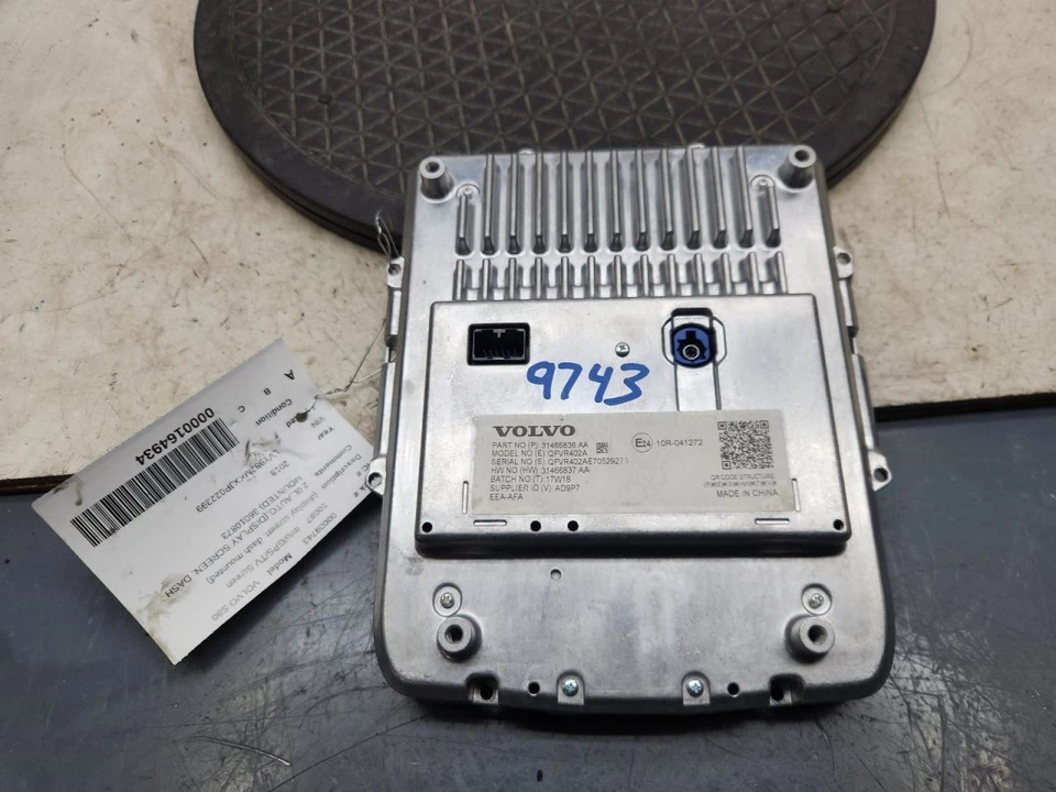 Info-GPS-TV Pantalla Pantalla Montada en el tablero Se Adapta a 16-18 VOLVO XC90 758536 Foto 2 de 2