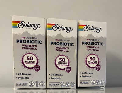 Solaray Mycrobiome Probiotic Women s 50 Billion live cultures 90 vegcaps  total
