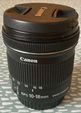 Canon EFS 10-18mm F/4.5-5.6 STM Lens