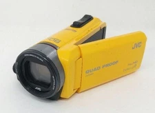 JVC KENWOOD Everio R GZ-R400 Yellow Camcorder Video Camera Full HD 40x Zoom