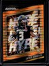 2025 Panini Prizm Draft Picks Luther Burden III Hype RC Orange Pulsar #/75