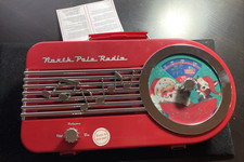 MR. CHRISTMAS North Pole Radio w/ 9 Songs, 2 Elf  Santa News  Weather. 10 "w