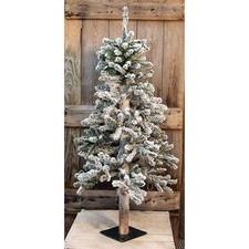 Heavy Flocked Alpine Tree - 4ft