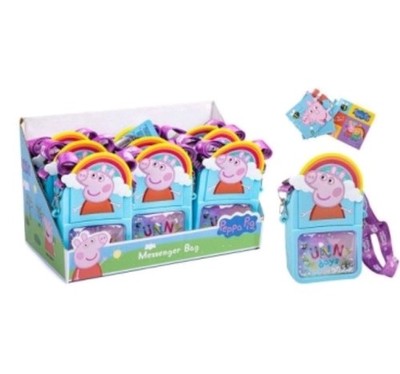 Peppa Pig Umhängetasche - Puzzle - Aufkleber 