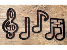 Musical Notes Cookie Cutter Set