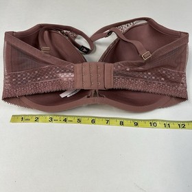 NEW Victorias Secret 34DDD Lightly Lined Plunge Bra Pink Lace Underwire #0953