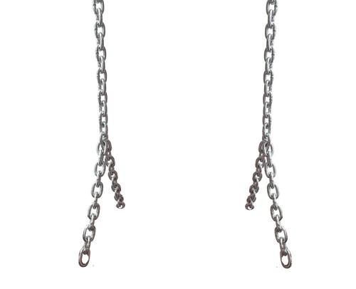 Seggiolino altalena 2in1 delux Gomma CE1176 uso commerciale asilo parco casa - Foto 5 di 5