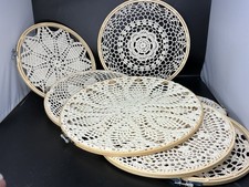 Set Of 11 Crochet Rings With Handmade Crochet Circles