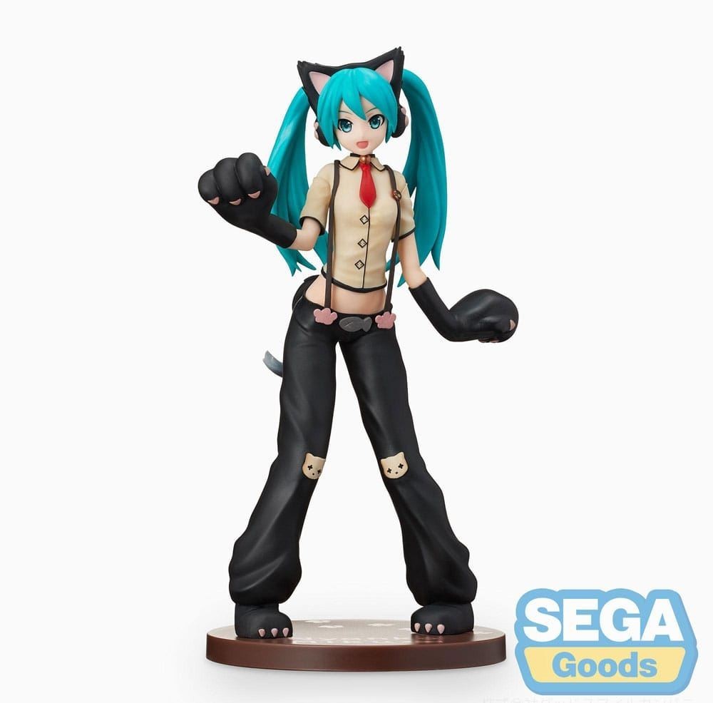 Hatsune Miku Project DIVA Arcade Future Tone SPM PVC Estatua Hatsune Miku Kitty C