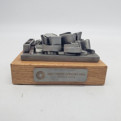Walt Disney Concert Hall Commemorative Structure Frank Gehry Rare