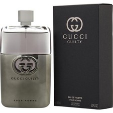GUCCI GUILTY POUR HOMME  Cologne for Men  EDT  5.0 oz  BRAND NEW IN BOX