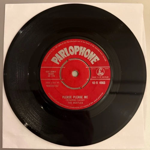 The Beatles Please Please Me 7" Vinyl Single VERY GOOD+ 1963 Parlophone Records