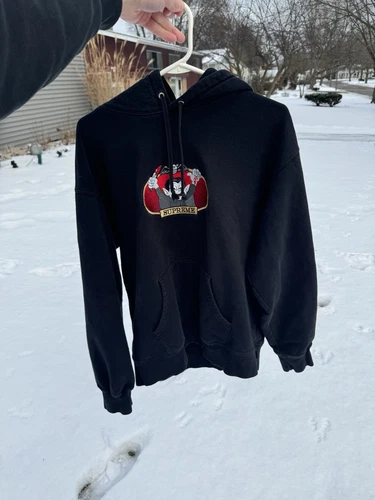 Sweat à capuche Supreme Vampire Boy taille L noir