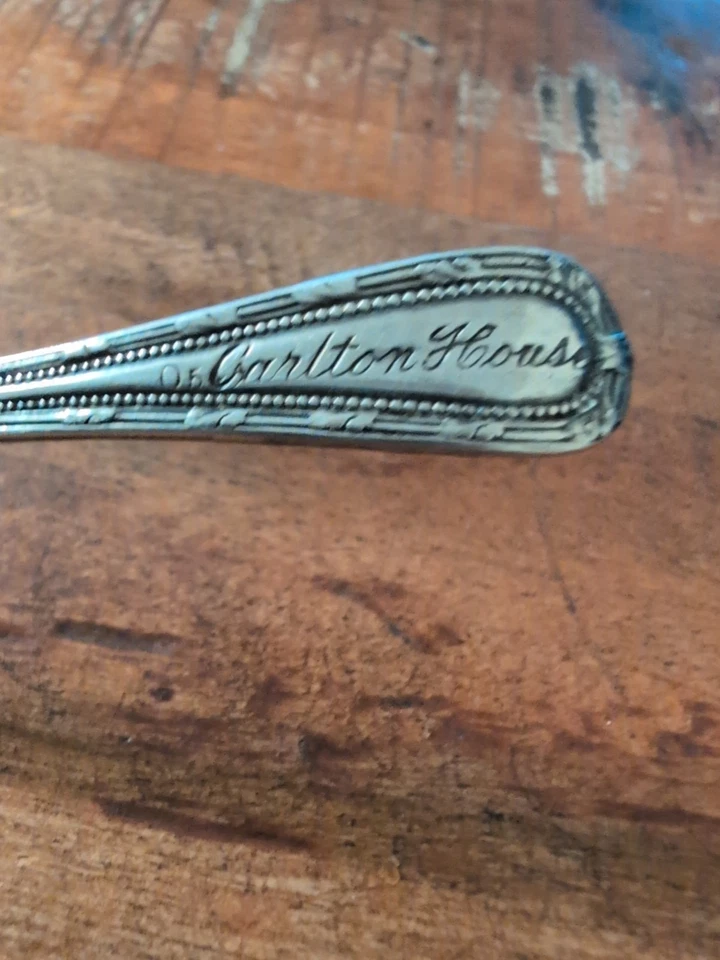 Colador de té cuenco de flores - Pat. 1906 por Gorham - Casa Carlton de plata de ley Foto 4 de 4