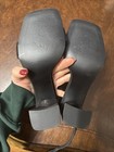 Steve Madden Sandal Heels. Black.  Size 7. — photo 3