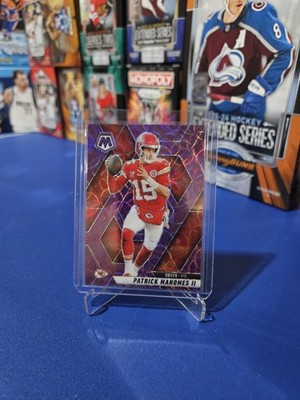 Patrick Mahomes II 2025 Panini Mosaic #200 Purple Scope Kansas City Chiefs