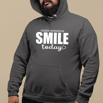 AF Merch Motivations Hoodie  Make Someone Smile Today  Kindness Geschenk
