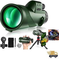 40X60 Monocular Telescope, High Power Monocular for Adults with Phone Adapter...