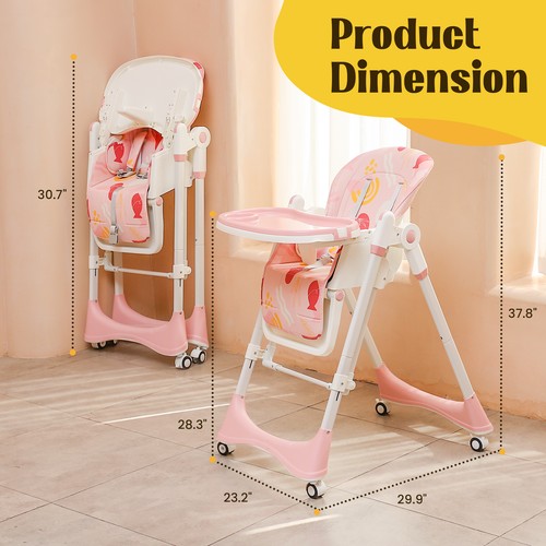 Krzesełko dla dziecka | 6 w 1 bujane krzesełko dla malucha i krzesełko podróżne dla małych dzieci - Zdjęcie 8 z 8