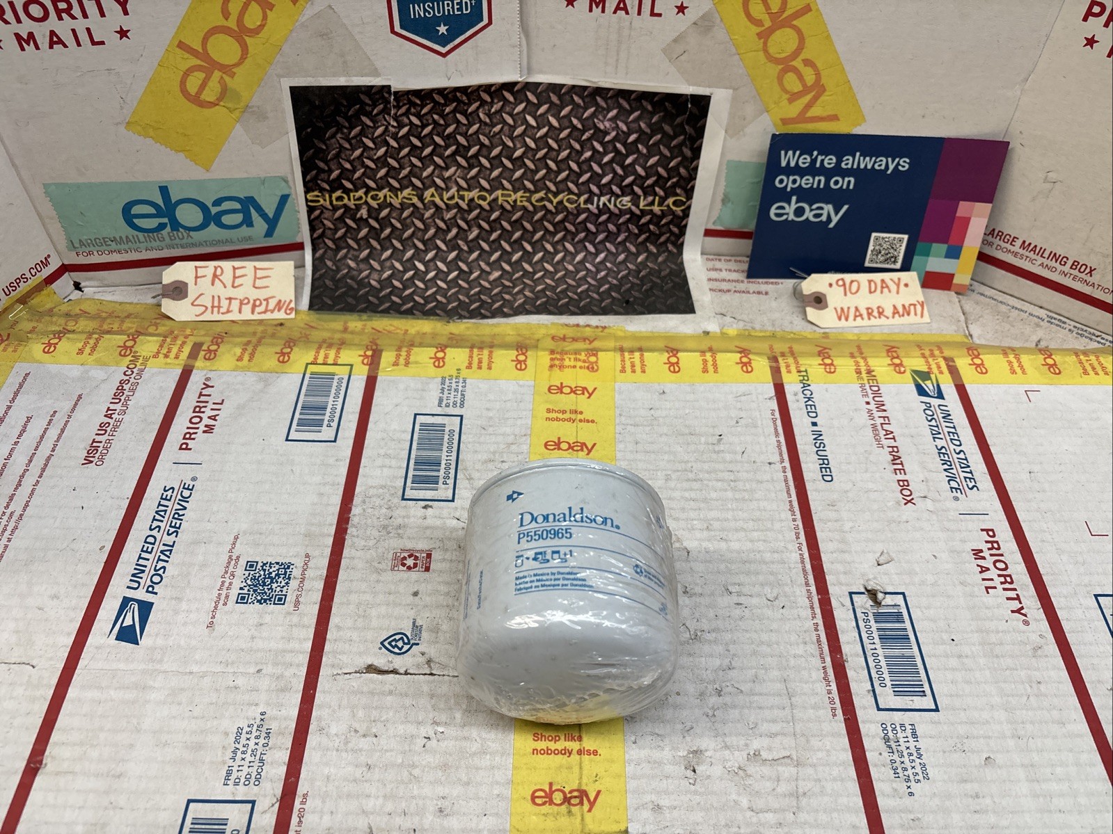 P550965 DONALDSON LUBE FILTER