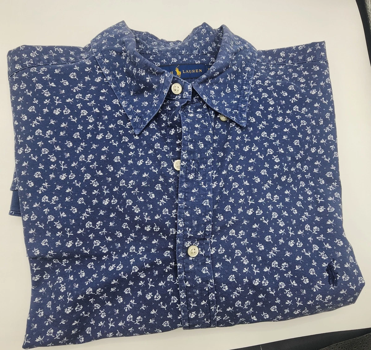 Polo Ralph Lauren Short Sleeve Hawaiian Casual Button-Down Shirts
